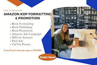 do amazon kindle book formatting, publishing, KDP book promotion, amazon KDP ads