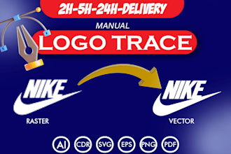 professionally trace your logo