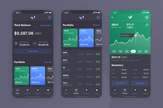 build crypto trading app, stock trading app, trading app, crypto website