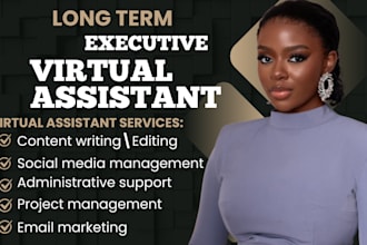 serve as your creative executive virtual assistant