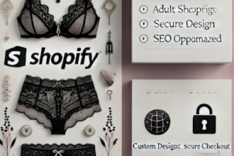 design adult shopify store premium adult toy store shopify design adult store