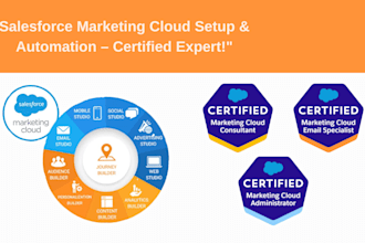 set up and optimize your salesforce marketing cloud