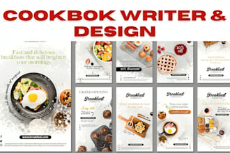write quality cookbook recipe book, cookbook design, cookbook formatting, ebook