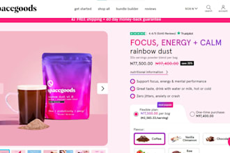 design shopify landing page shopify product page with gempages, pagefly