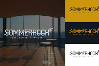 design a unique, bespoke wordmark logo for you