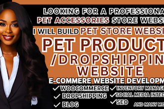 pet products website pet store pet accessories website pet dropshipping website