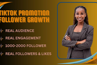 manage to grow and promote your tiktok account organically