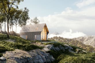 exterior rendering with vray for sketchup