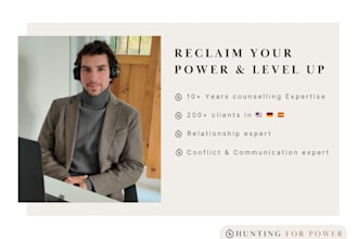 coach you to gain clarity, confidence, and personal power