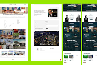 design edit clone manage landing pages, real estate, agent,website,template,call