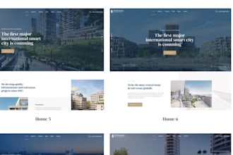 design home finder website, real estate showit website, property listing portal