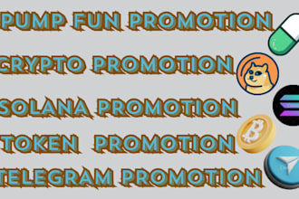 pump fun promotion to hit whale investors, solana memecoin, telegram promotion