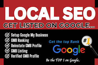boost your local SEO google my business maps optimization gmb ranking listing