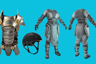 design 3d wearable helmet 3d mask 3d wearable armor 3d cosplay for 3d printing