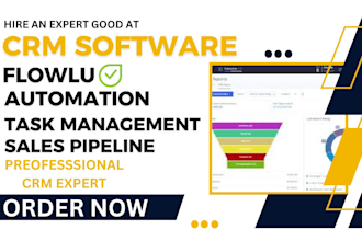setup crm flowlu bigcontacts infoflo act greenrope cinode accelo connectwise