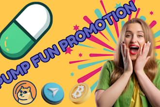 do pump fun promotion boost trading liquidity  crypto token, telegram promotion