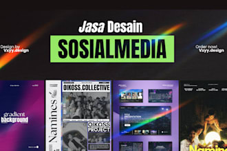 design canva template for social media or powerpoint