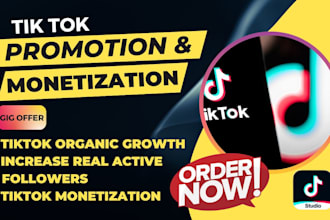 do tiktok promotion, tiktok monetization, tiktok marketing organically