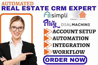 setup dealmachine automation propstream resimpli workflow privy real estate crm