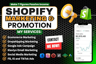 do shopify store promotion, website traffic, shopify marketing to boost sales