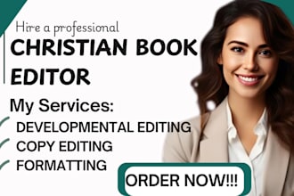 develop edit copyedit format your christian book daily devotional prayer journal