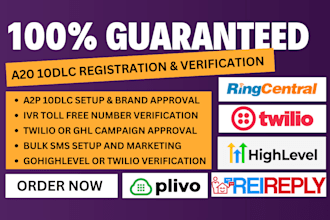 a2p 10dlc registration, a2p twilio and gohighlevel verification, IVR toll free