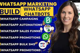 do whatsapp bulk SMS marketing, gohighlevel, brevo funnel, whatsapp chatbot
