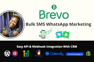 setup brevo email campaign, newlsetter automation whatsapp bulk sms marketing