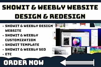design showit website weebly showit seo customization template showbit redesign