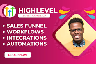 do gohighlevel pipedrive automation crm workflow landing page integration ghl