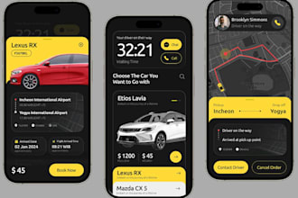 build car rental app, car rental website fleet management app or booking app