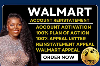 reinstate suspended walmart seller account within 48 hours
