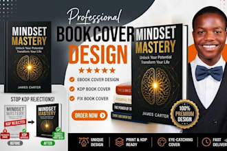 do book cover design, ebook cover design KDP book cover, fix book cover