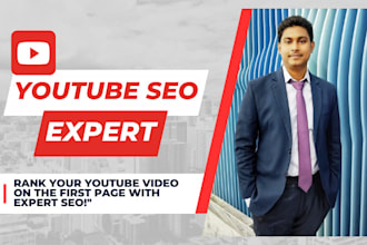 boost your youtube video ranking with expert SEO