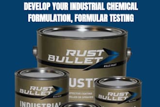 develop your industrial chemical, product formulation, cosmetics formulation