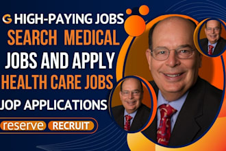 apply for medical jobs, job app, health care job search job hunt reverse recruit