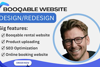 do booqable website design online rental booking website rental website SEO