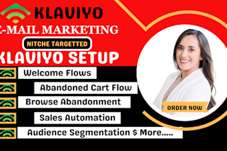 setup and optimize klaviyo flows klaviyo sales funnel list segmentation