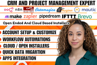 install repocloud n8n mautic node red automagica huggin make zapier pipedream