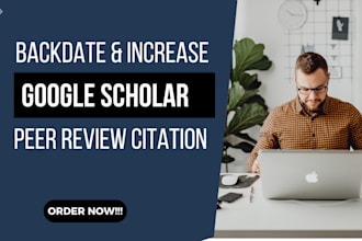 increase your google scholar citation in a peer reviewed index journal