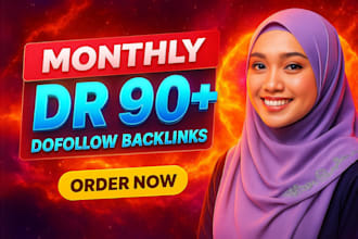 create SEO backlinks high da authority dofollow contextual link building