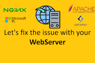 fix your webserver issue