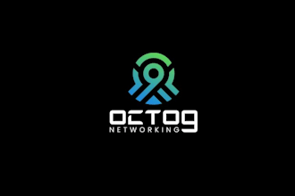 do creative network logo concepts unique and minimalist