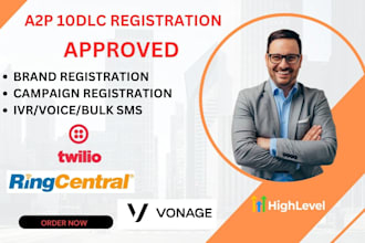 get your tcr ringcentral registration approved for SMS compliance, a2p 10dlc SMS
