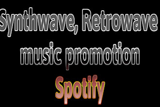 pitch your music to synthwave, retrowave playlist curators