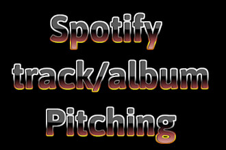 add your songs track blog and spotify playlist curators