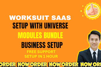 setup worksuit saas with universal module bundle