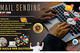 manually send emails one by one, send bulk emails, mass emails
