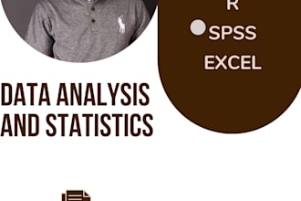 perform statistical data analysis with stata, python, spss, r, or excel