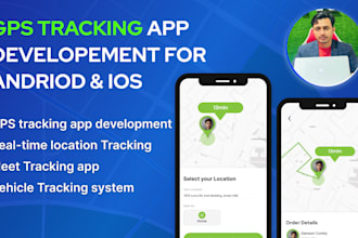 build gps tracking app for fleet management and vehicle tracking